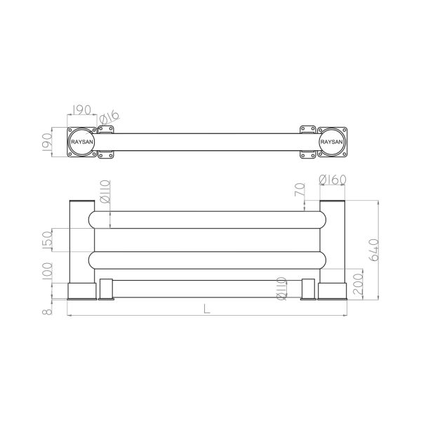 2R Omega Barrier Kerb - Image 2